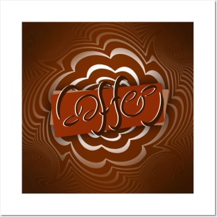 Coffee Ambigram Posters and Art